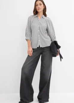 Femme bonprix Chemisiers|Chemisier en fine viscose mélangée