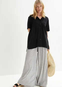 bonprix Chemisier en gaze de coton|Femme Chemisiers