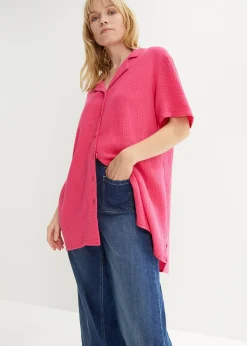 bonprix Chemisier en gaze de coton|Femme Chemisiers