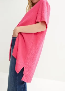 bonprix Chemisier en gaze de coton|Femme Chemisiers