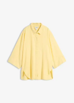 Femme bonprix Deux Pièces & Ensembles|Chemisiers|Chemisier en matière rafraîchissante