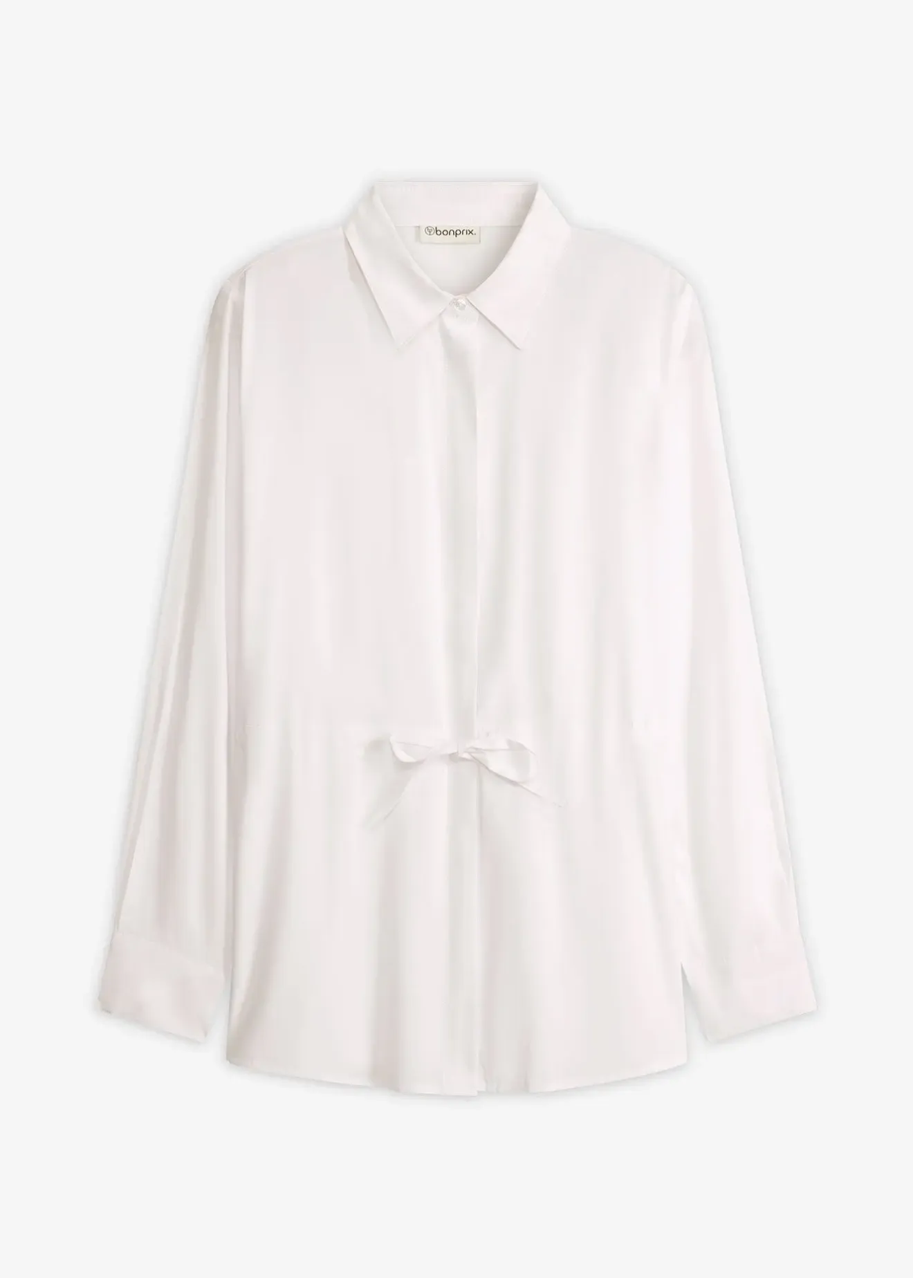 bonprix Chemisier en popeline à plis couchés|Femme Chemisiers