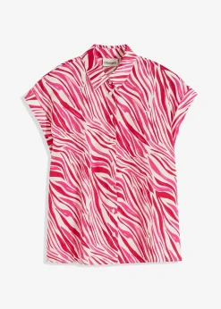 Femme bonprix Deux Pièces & Ensembles|Chemisiers|Chemisier en satin fluide