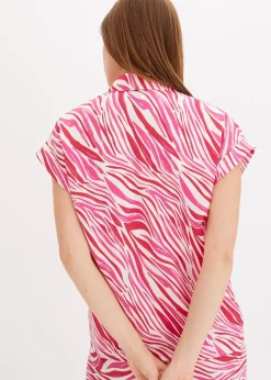 Femme bonprix Deux Pièces & Ensembles|Chemisiers|Chemisier en satin fluide