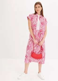 Femme bonprix Deux Pièces & Ensembles|Chemisiers|Chemisier en satin fluide