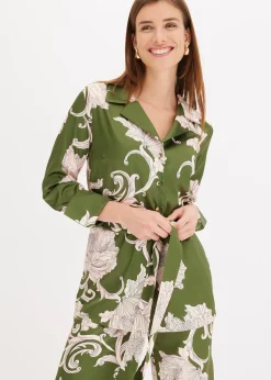 bonprix Chemisier en satin fluide|Femme Chemisiers