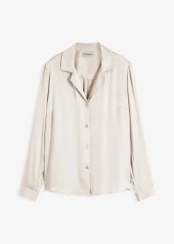 bonprix Chemisier en satin léger|Femme Chemisiers