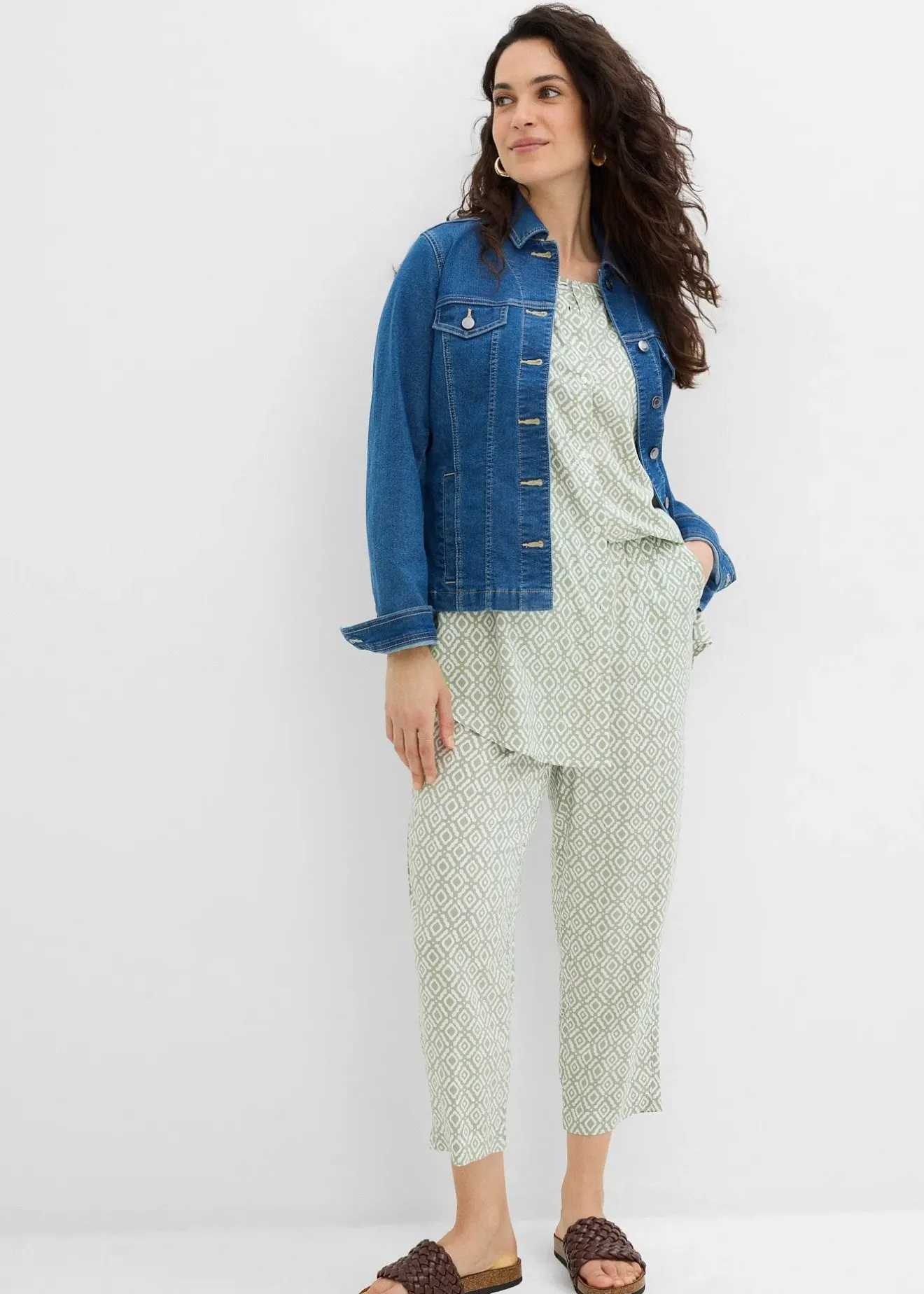 bonprix Chemisier en viscose douce|Femme Deux Pièces & Ensembles|Chemisiers