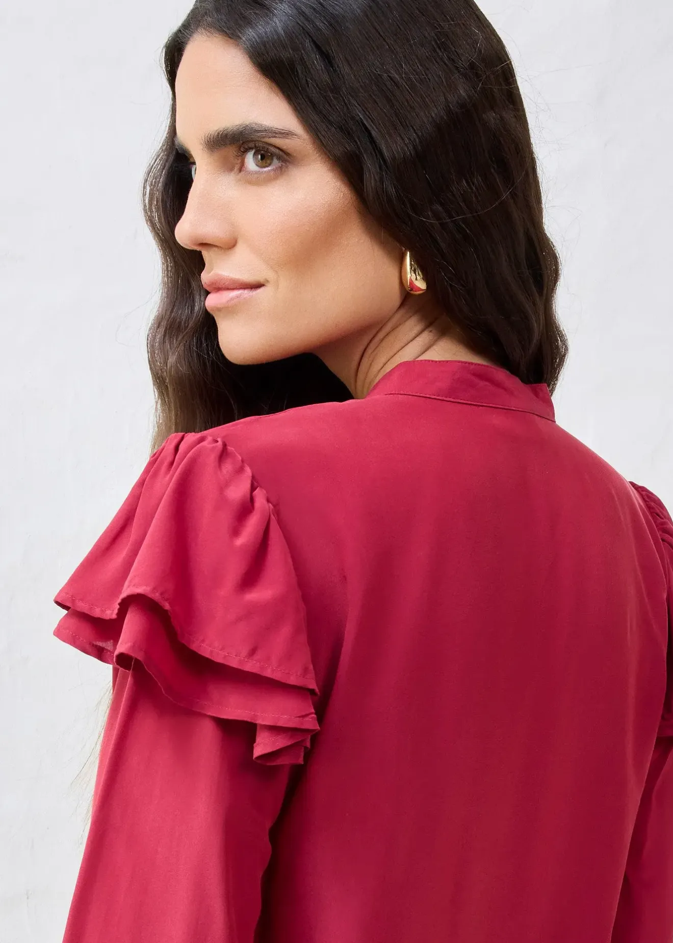 Femme bonprix Premium|Chemisiers|Chemisier en viscose et soie