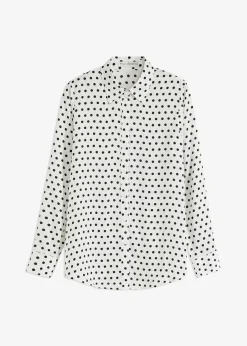 bonprix Chemisier fin en satin|Femme Chemisiers