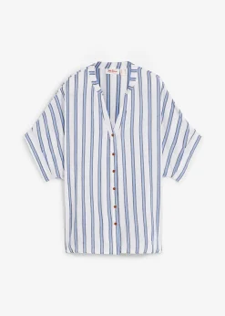 bonprix Chemisier fluide en crépon de viscose|Femme Chemisiers