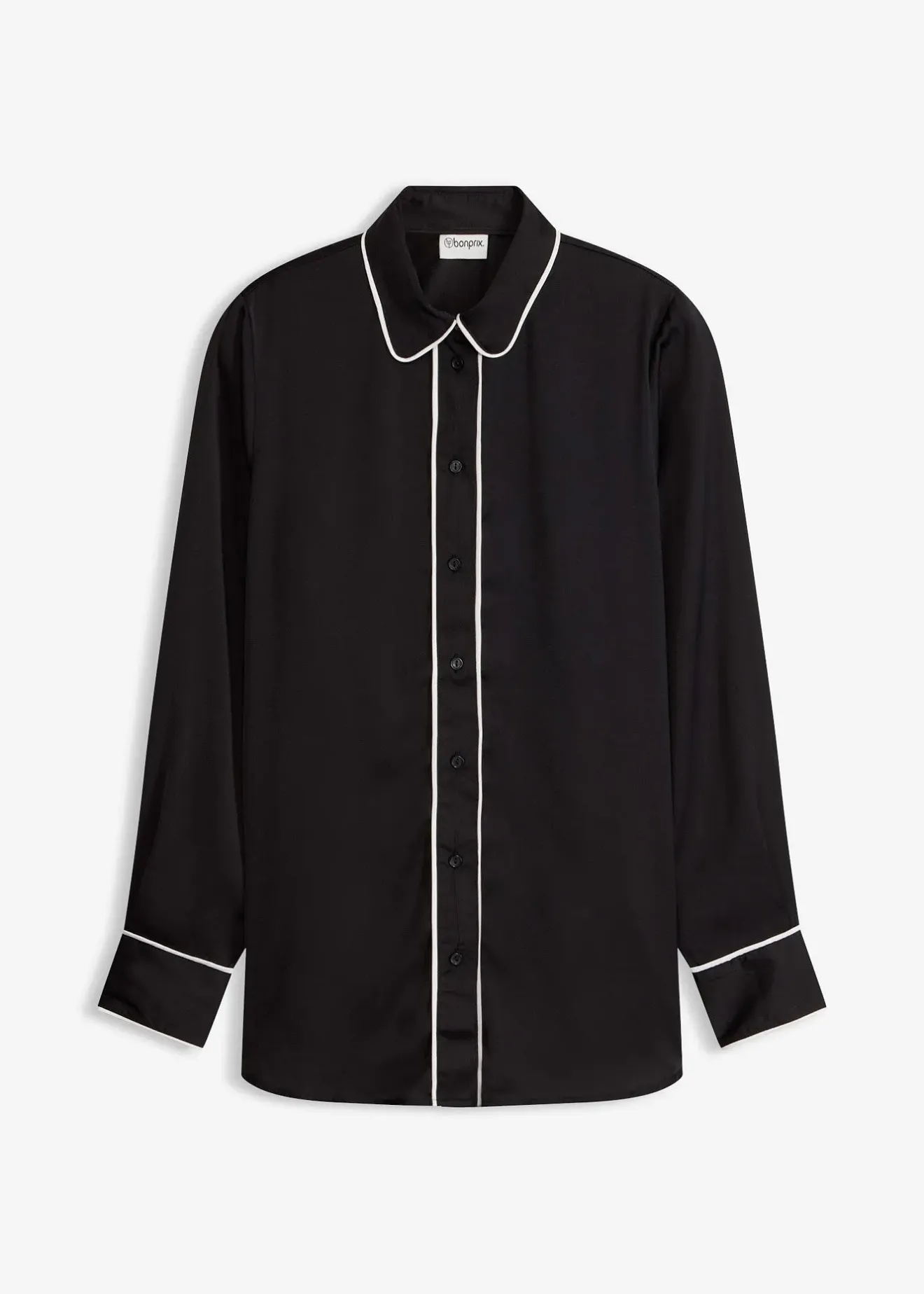 bonprix Chemisier fluide en satin|Femme Chemisiers