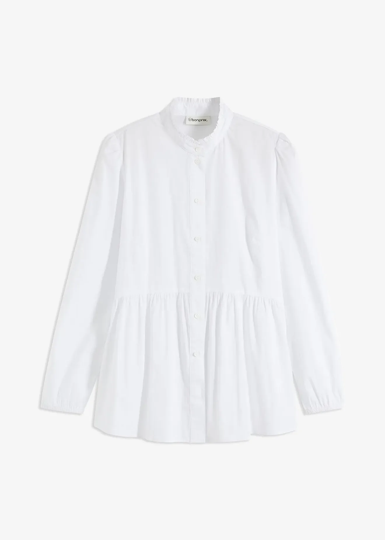 bonprix Chemisier long à fronces|Femme Chemisiers