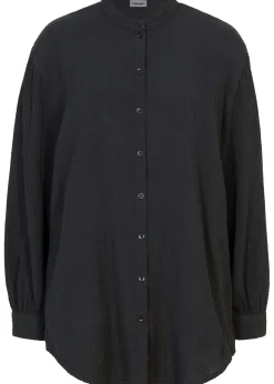 bonprix Chemisier long en gaze de coton|Femme Chemisiers