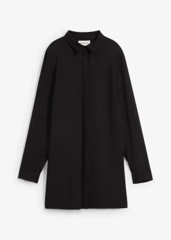 bonprix Chemisier long en viscose fluide, fendu sur les côtés|Femme Chemisiers