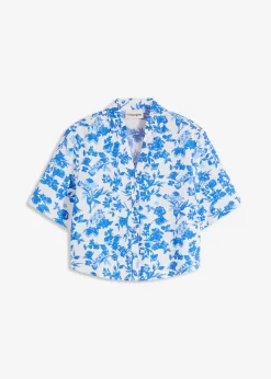 Femme bonprix Chemisiers|Chemisier manches courtes doux et fluide