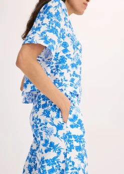 Femme bonprix Chemisiers|Chemisier manches courtes doux et fluide