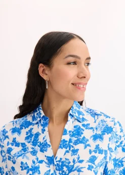 Femme bonprix Chemisiers|Chemisier manches courtes doux et fluide