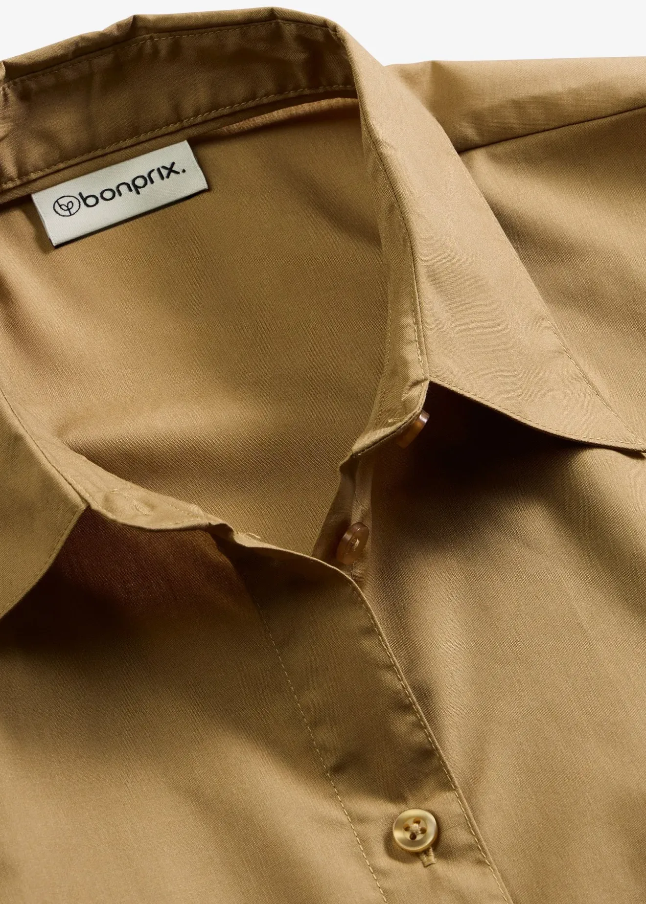 bonprix Chemisier manches courtes en popeline|Femme Chemisiers