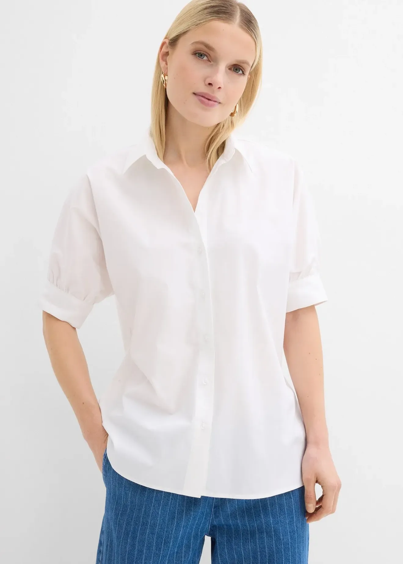 bonprix Chemisier oversize|Femme Chemisiers