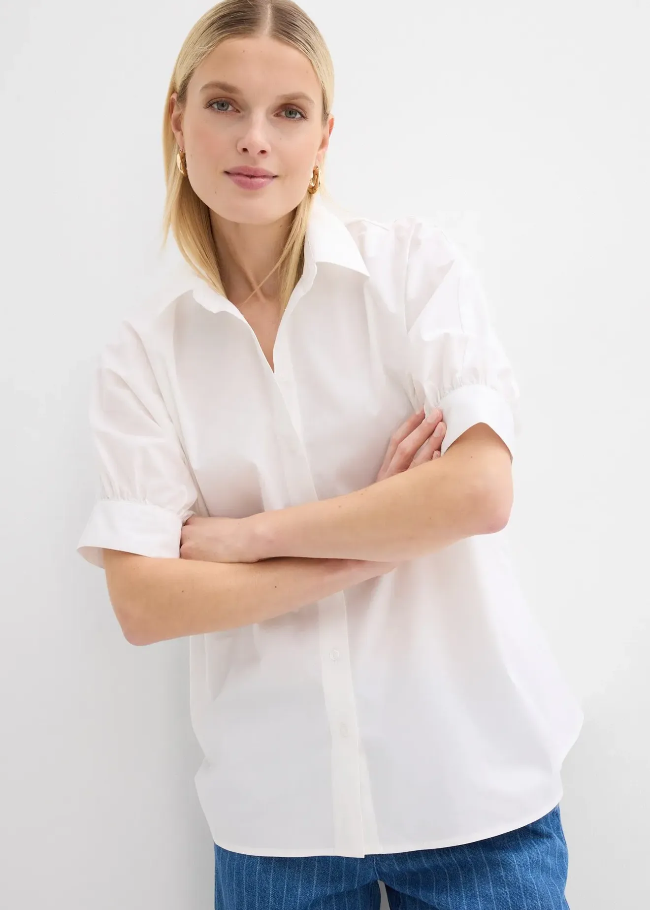 bonprix Chemisier oversize|Femme Chemisiers