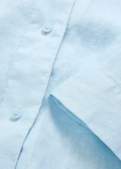 bonprix Chemisier oversize 100% lin|Femme Premium|Chemisiers