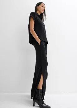 bonprix Chemisier oversize en crêpe texturé|Femme Deux Pièces & Ensembles|Chemisiers