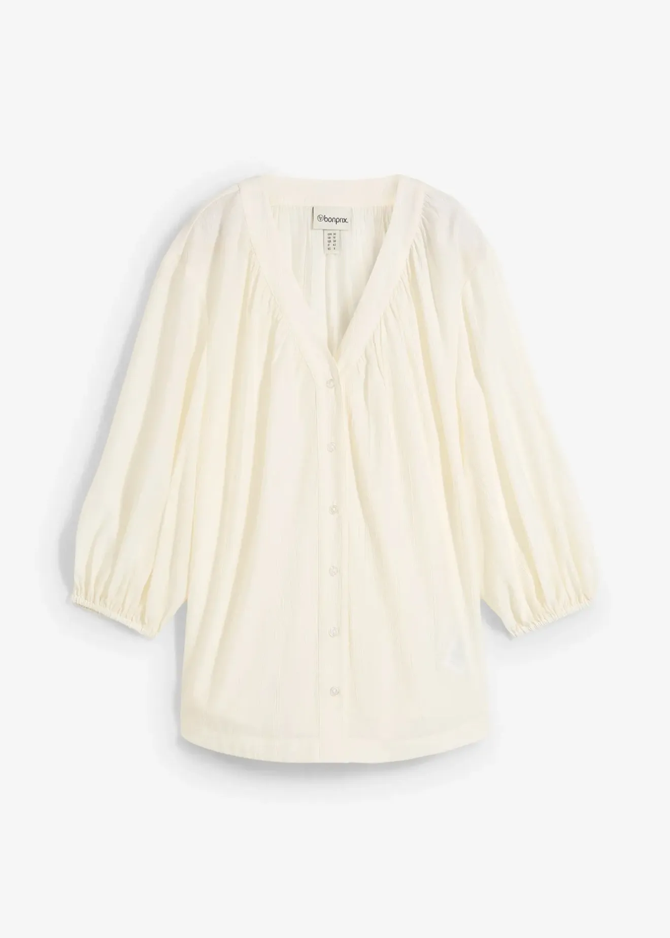 bonprix Chemisier oversize en viscose mélangée|Femme Chemisiers