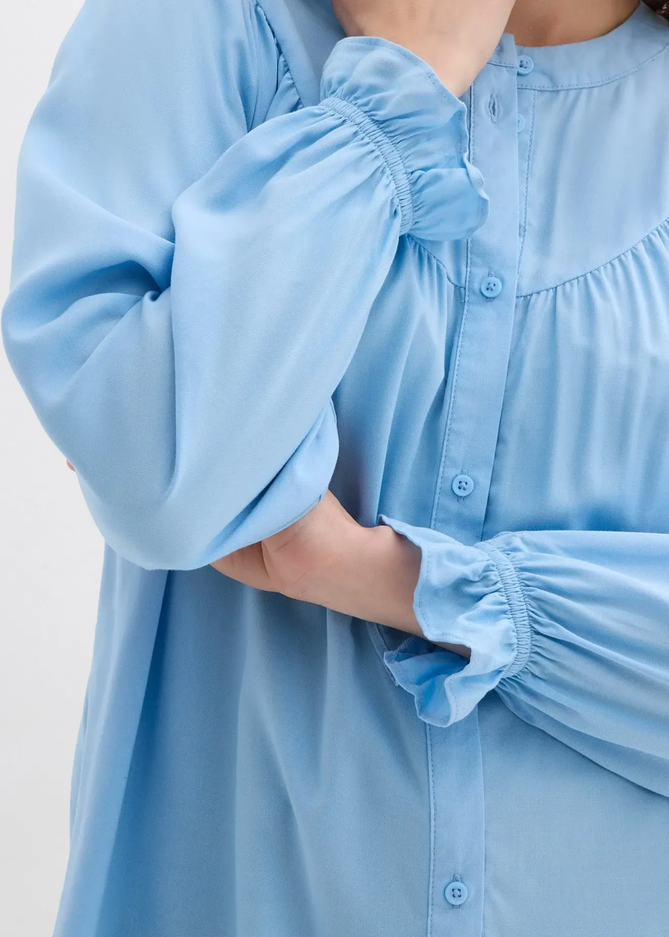 Femme bonprix Chemisiers|Chemisier style campagne en viscose fluide