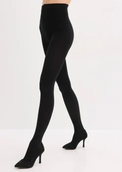 bonprix Collant chaud 100den avec polaire|Femme Chaussettes & Collants|Lingerie Thermo