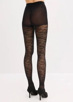 bonprix Collant 70den en dentelle|Femme Chaussettes & Collants