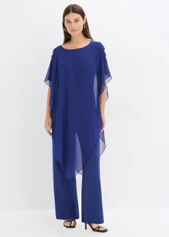 bonprix Combinaison à drapé en mousseline légère|Femme Mode Festive|Combinaisons