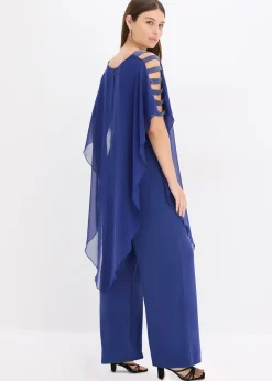 bonprix Combinaison à drapé en mousseline légère|Femme Mode Festive|Combinaisons