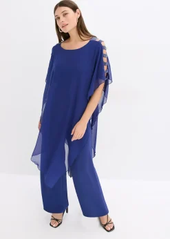 bonprix Combinaison à drapé en mousseline légère|Femme Mode Festive|Combinaisons