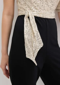bonprix Combinaison à sequins|Femme Combinaisons