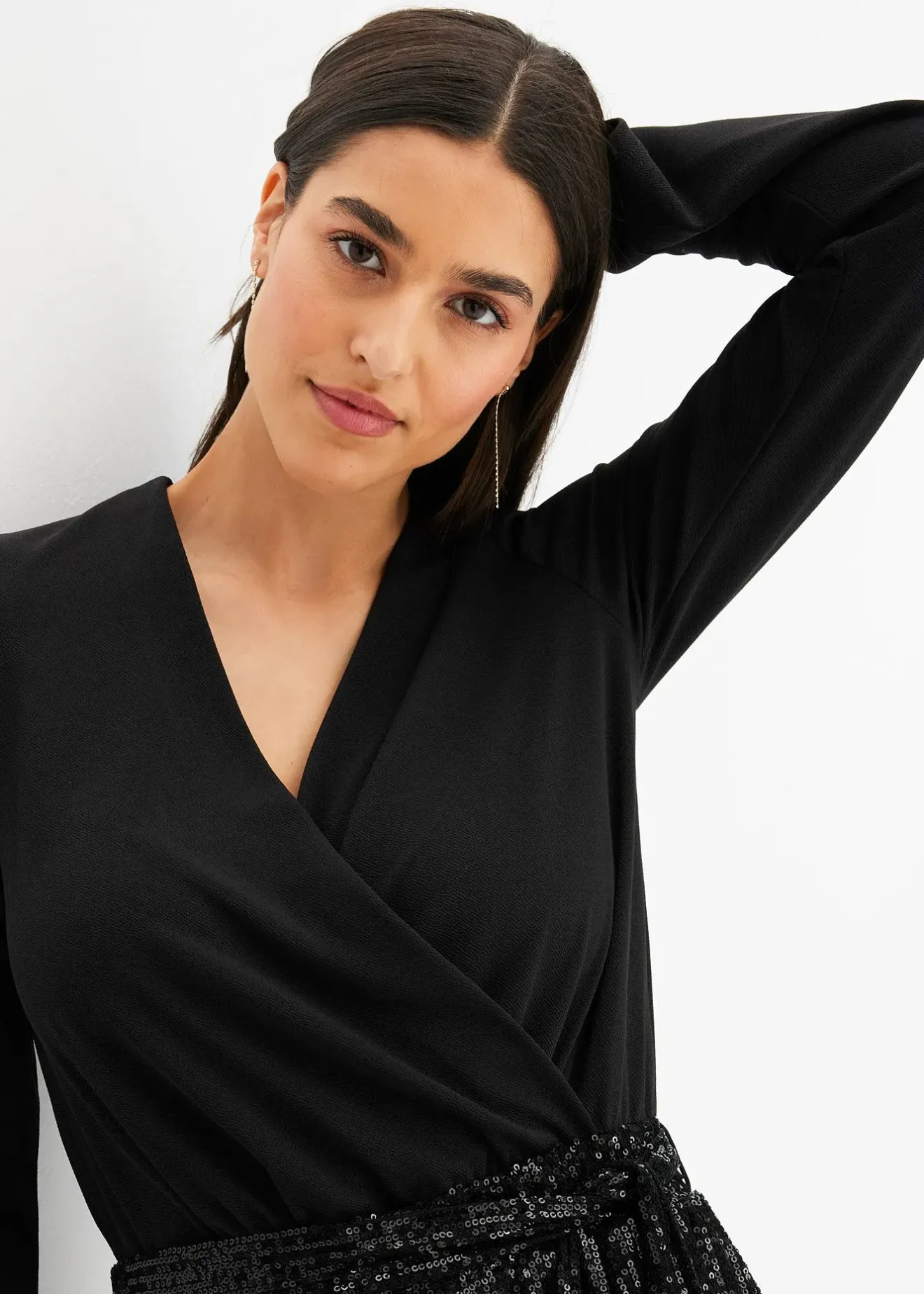 Femme bonprix Tailles Petite|Combinaisons|Combinaison à sequins