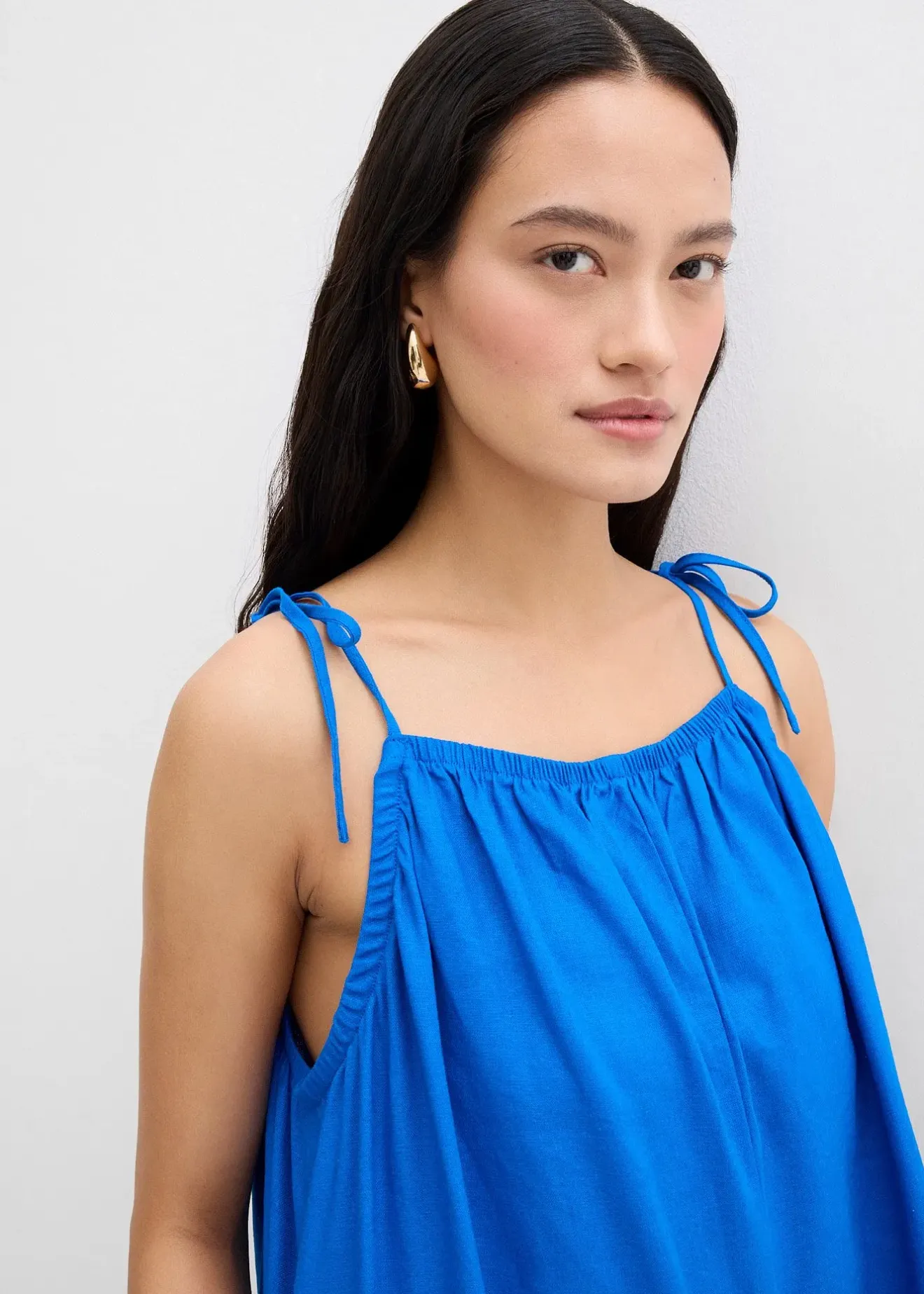 bonprix Combinaison aérienne en lin et viscose|Femme Combinaisons