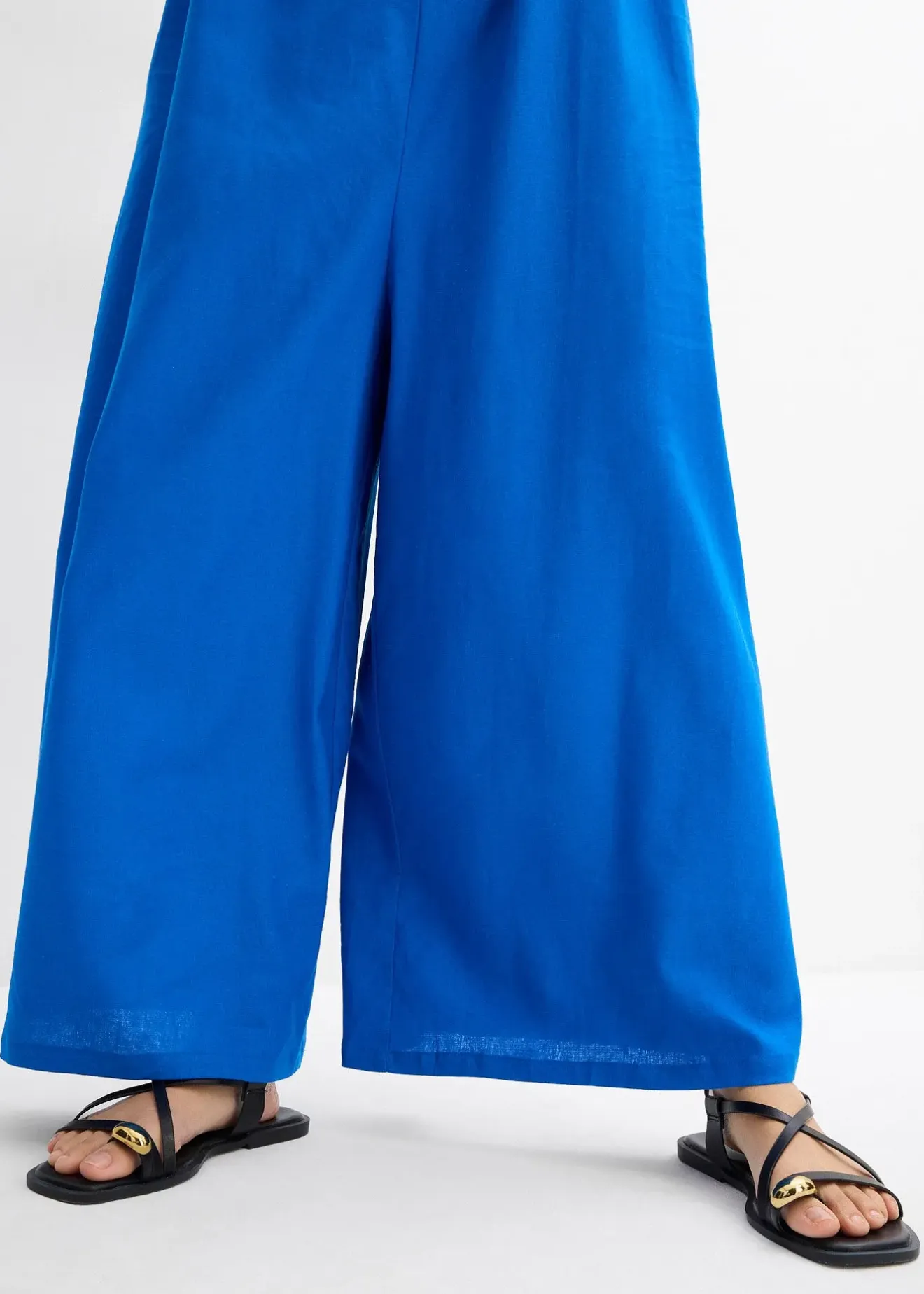 bonprix Combinaison aérienne en lin et viscose|Femme Combinaisons