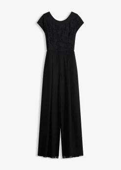 bonprix Combinaison avec dentelle et empiècement de mousseline|Femme Mode Festive|Combinaisons