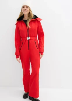 Femme bonprix Vêtements De Plein Air|Vêtements De Sport|Combinaison de ski rembourrée en softshell déperlant