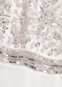 Femme bonprix Combinaisons|Combinaison en crêpe texturé avec perles brodées