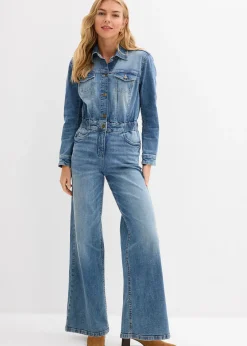 Femme bonprix Combinaisons|Combinaison en jean