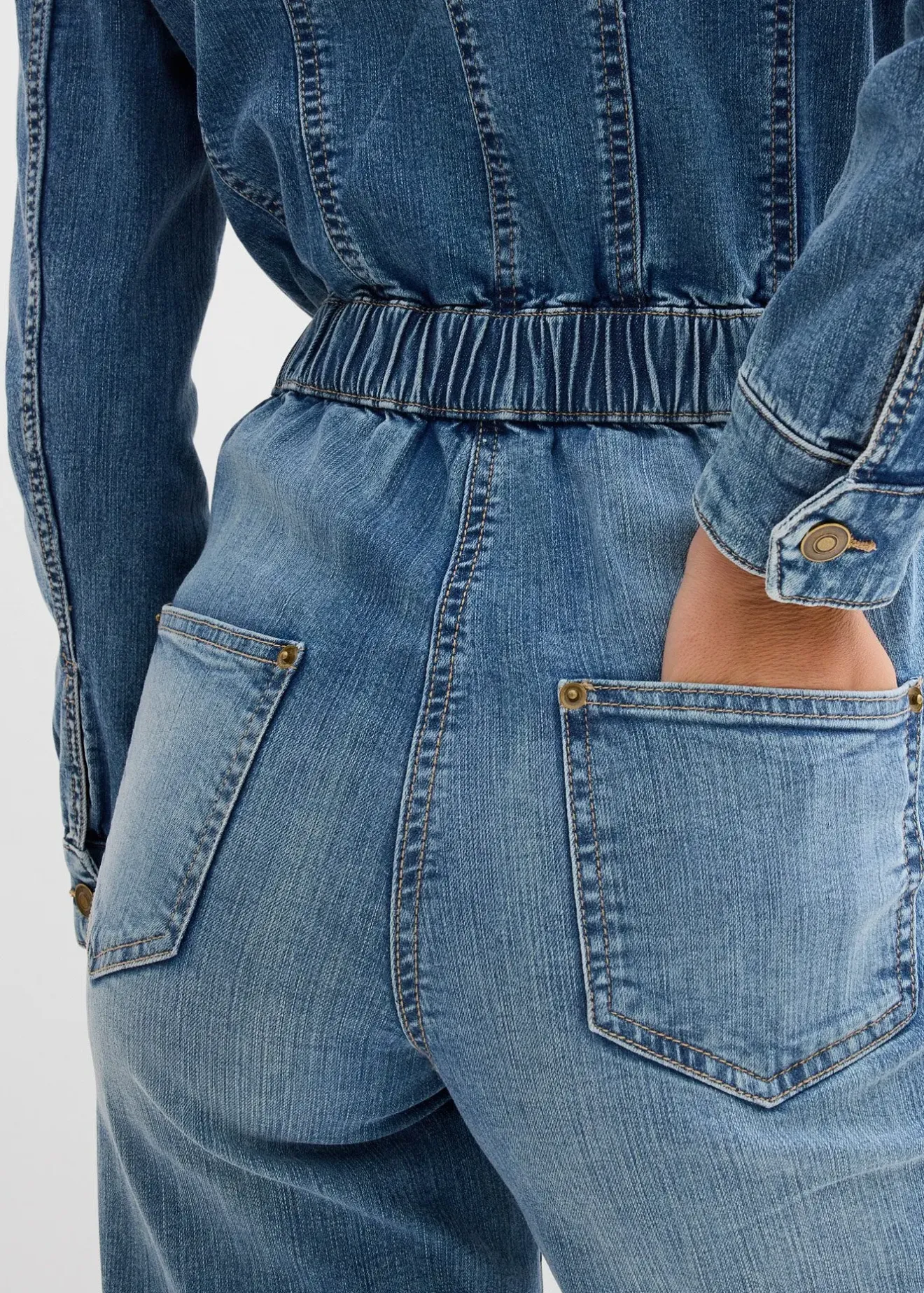 Femme bonprix Combinaisons|Combinaison en jean