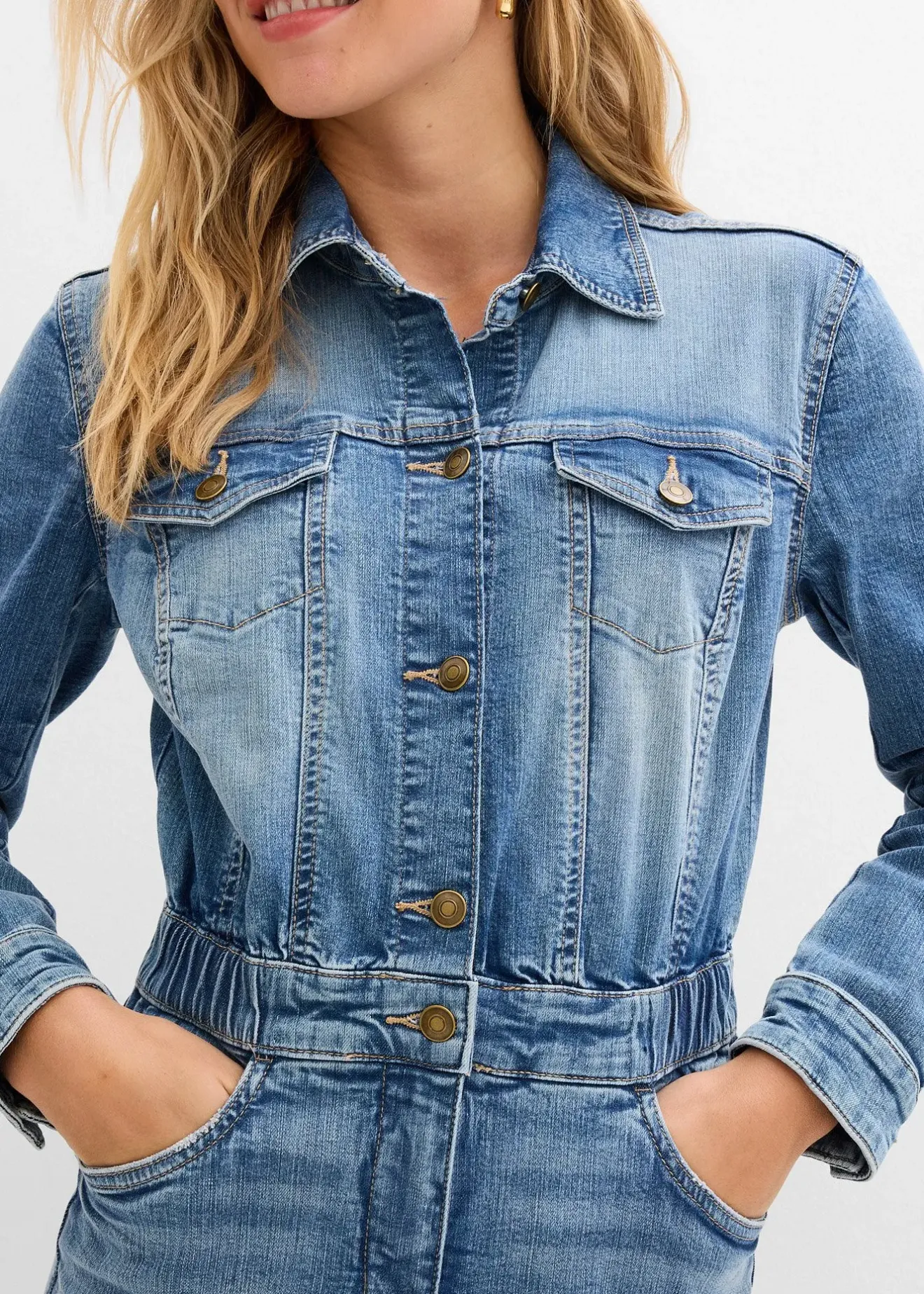 Femme bonprix Combinaisons|Combinaison en jean