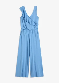 Femme bonprix Combinaisons|Combinaison en jersey avec volant