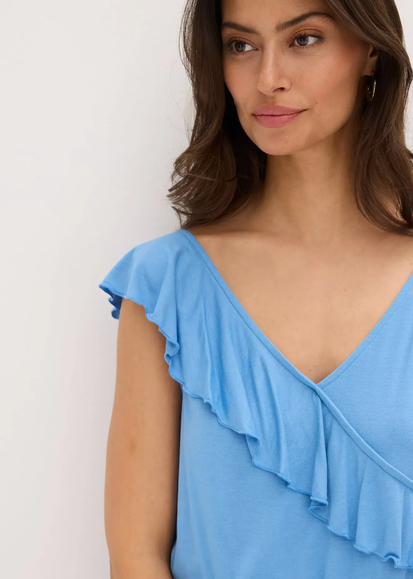 Femme bonprix Combinaisons|Combinaison en jersey avec volant