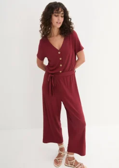 bonprix Combinaison en jersey de viscose mélangée|Femme Combinaisons