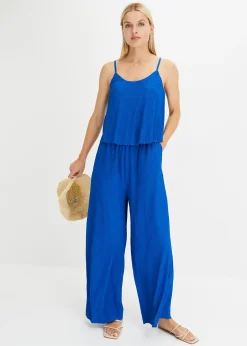 Femme bonprix Combinaisons|Combinaison en jersey plissé