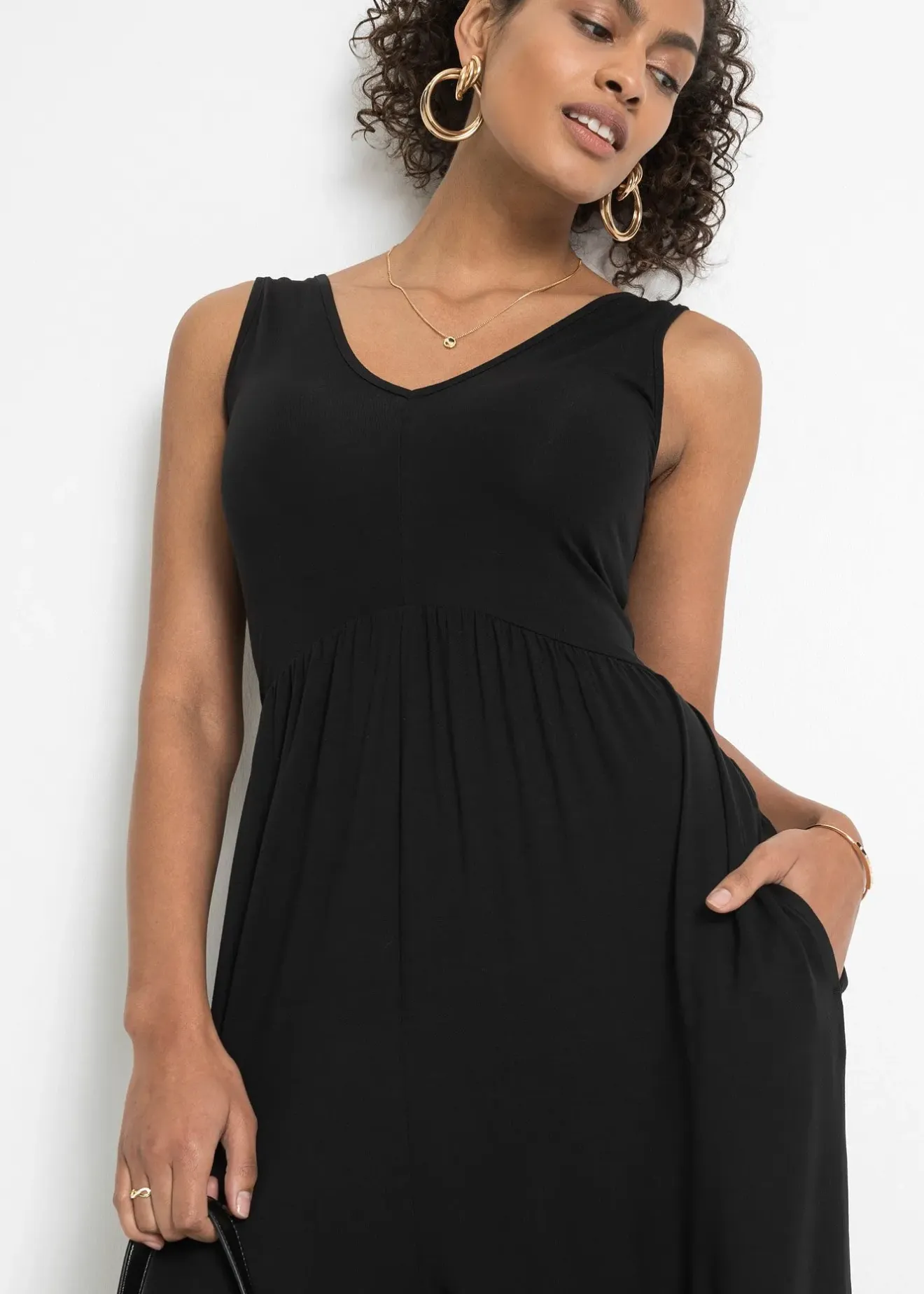 bonprix Combinaison en jersey viscose|Femme Combinaisons