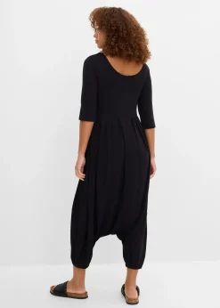 bonprix Combinaison fluide en jersey viscose extensible|Femme Combinaisons